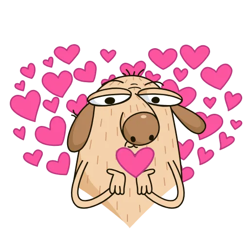Стикерпак Diggy animated All для Telegram — скачать