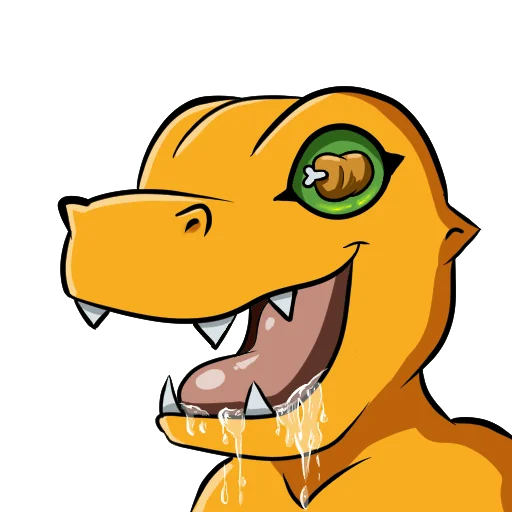 Стикерпак Digimon для Telegram — скачать