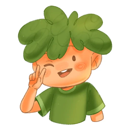 Стикерпак Digital Garden для Telegram — скачать