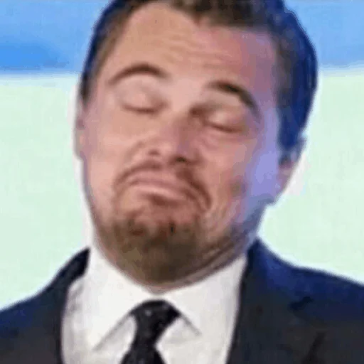 😌 Стикер «Леонардо Ди Каприо» для Telegram