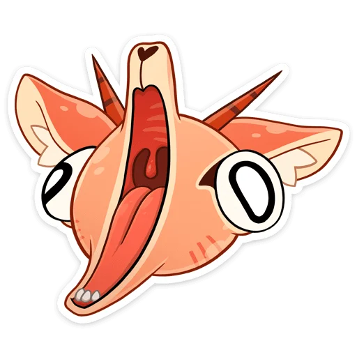 😵 Стикер «Дикдик» для Telegram