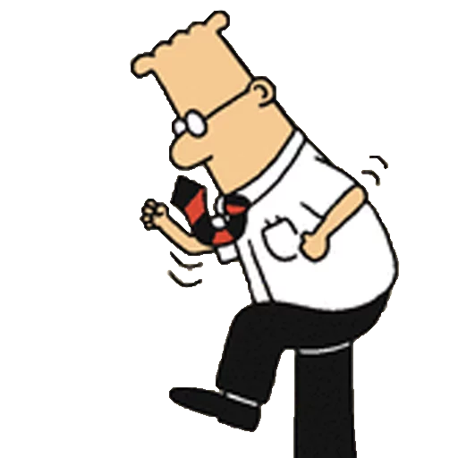 Стикерпак Dilbert для Telegram — скачать
