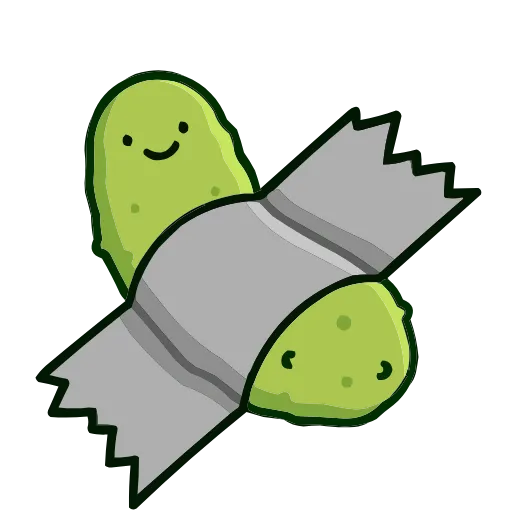 🙂 Эмодзи «Огурчик Димон» для Telegram
