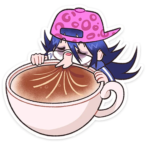 ☕ Стикер «Дина» для Telegram