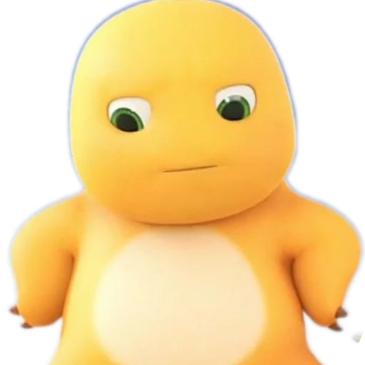 🧸 Стикер «Dino Kuning Cute» для Telegram