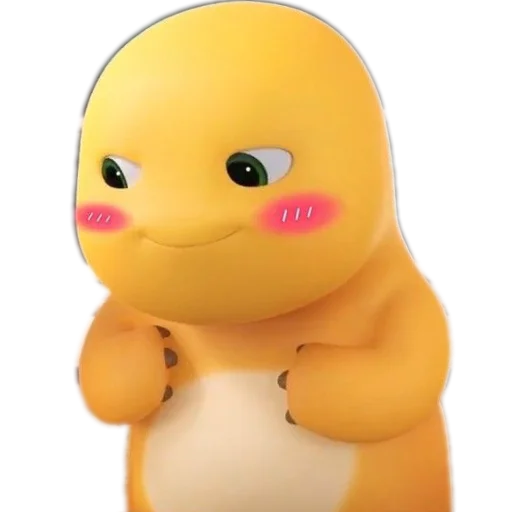 ☺ Стикер «Dino Kuning Cute» для Telegram