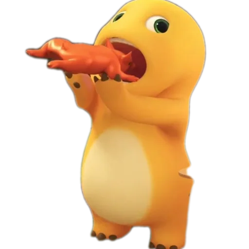 😋 Стикер «Dino Kuning Cute» для Telegram