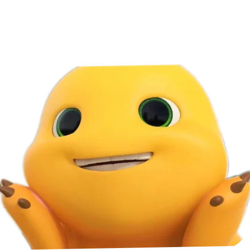 😁 Стикер «Dino Kuning Cute» для Telegram