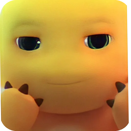 🧸 Стикер «Dino Kuning Cute» для Telegram