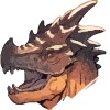 🦖 Эмодзи «Динозавры» для Telegram