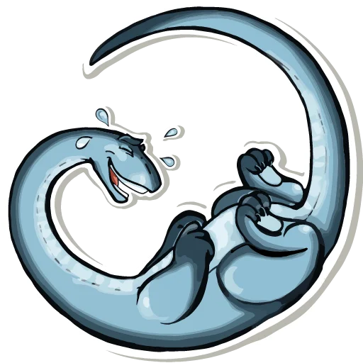 Стикерпак Diplodocus Ray для Telegram — скачать