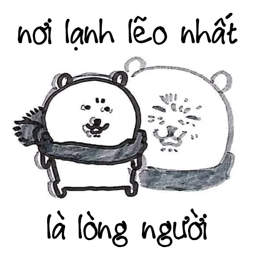 🥶 Стикер «Meme tim đì sai» для Telegram