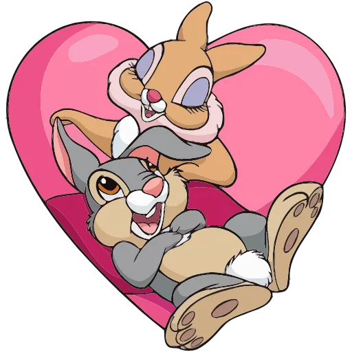 ❤️ Эмодзи «Зайки» для Telegram