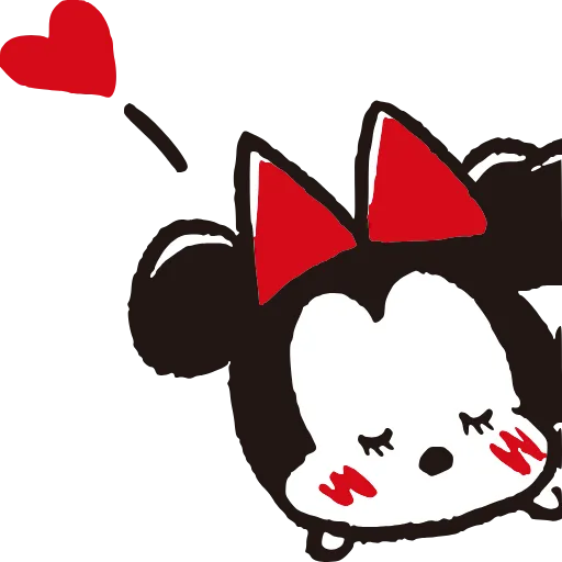👩‍❤️‍💋‍👨 Эмодзи «Disney Tsum Tsum» для Telegram