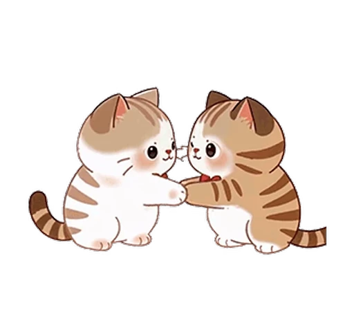Стикерпак Distant Apricot Cat для Telegram — скачать