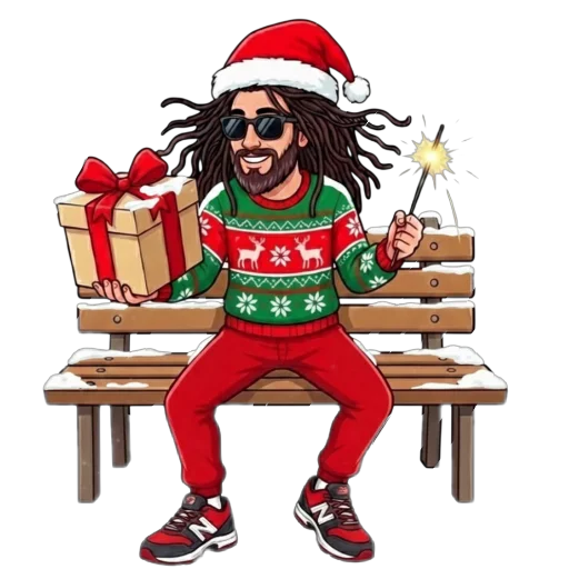 🎄 Стикер «Distemper Stickers» для Telegram