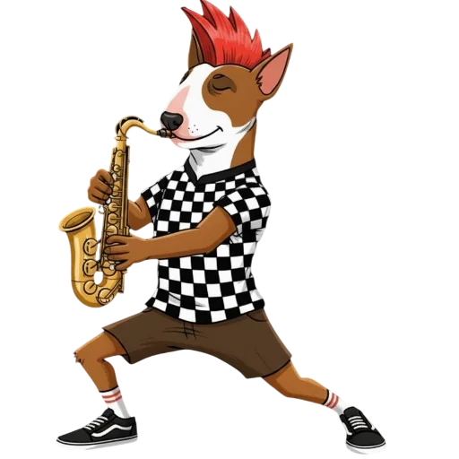 🎷 Стикер «Distemper Stickers» для Telegram