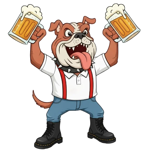 🍻 Стикер «Distemper Stickers» для Telegram