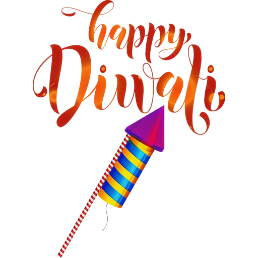 🪔 Стикер «Happy Diwali» для Telegram