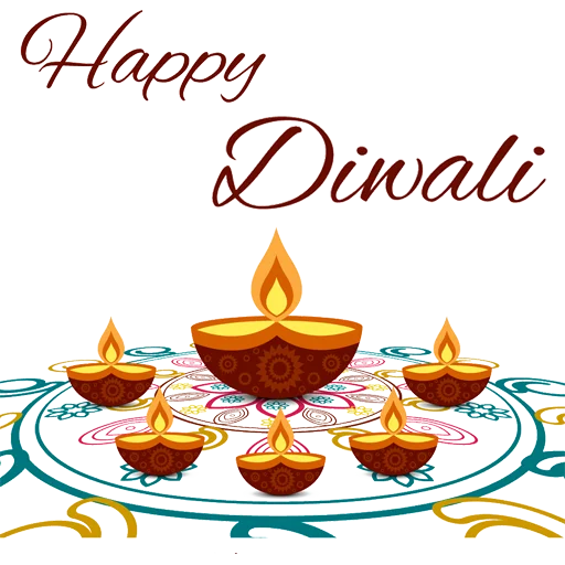 🪔 Стикер «Happy Diwali» для Telegram