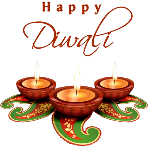 🪔 Стикер «Happy Diwali» для Telegram