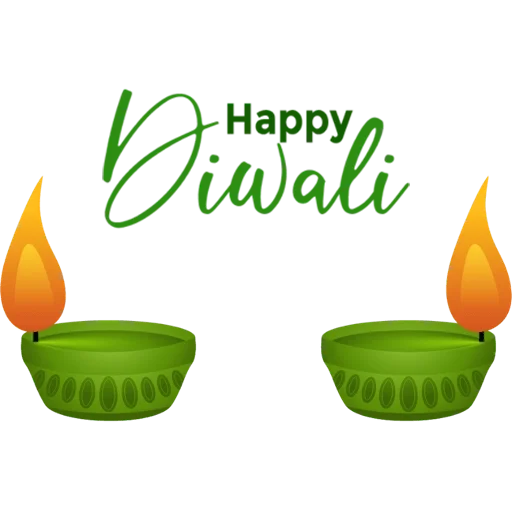 🪔 Стикер «Happy Diwali» для Telegram