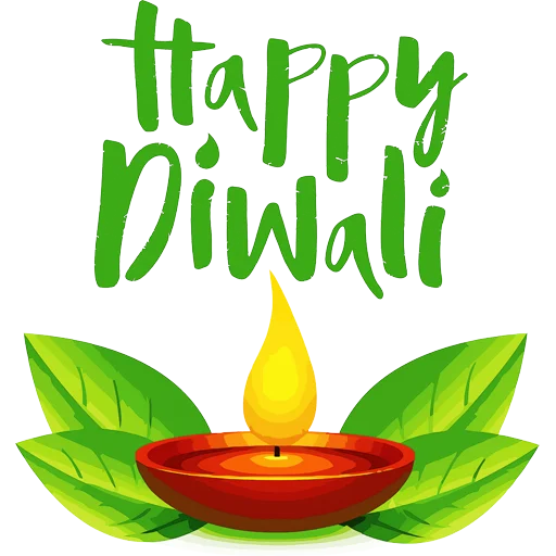 🪔 Стикер «Happy Diwali» для Telegram