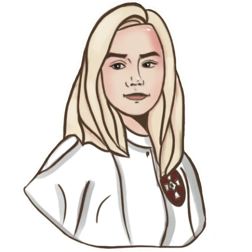 Стикерпак KKK Girl для Telegram — скачать