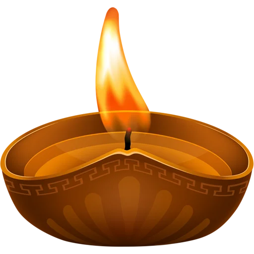🪔 Стикер «Diya Candle» для Telegram