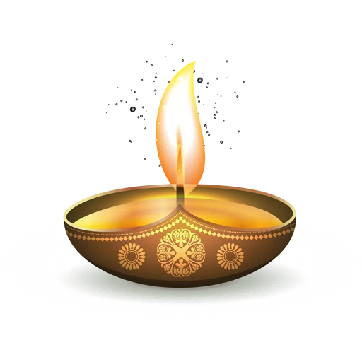 🪔 Стикер «Diya Candle» для Telegram