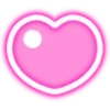 ❤️ Эмодзи «Neon Hearts» для Telegram