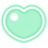 ❤️ Эмодзи «Neon Hearts» для Telegram