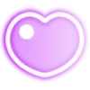 ❤️ Эмодзи «Neon Hearts» для Telegram