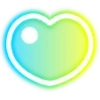 ❤️ Эмодзи «Neon Hearts» для Telegram