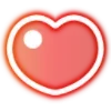 ❤️ Эмодзи «Neon Hearts» для Telegram