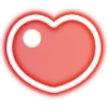 ❤️ Эмодзи «Neon Hearts» для Telegram