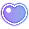 ❤️ Эмодзи «Neon Hearts» для Telegram