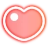 ❤️ Эмодзи «Neon Hearts» для Telegram