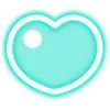 ❤️ Эмодзи «Neon Hearts» для Telegram