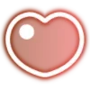 ❤️ Эмодзи «Neon Hearts» для Telegram