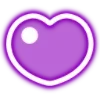 ❤️ Эмодзи «Neon Hearts» для Telegram