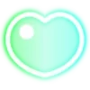❤️ Эмодзи «Neon Hearts» для Telegram