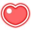 ❤️ Эмодзи «Neon Hearts» для Telegram
