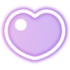 ❤️ Эмодзи «Neon Hearts» для Telegram