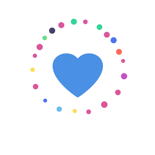 🔵 Стикер «LOVE-4» для Telegram