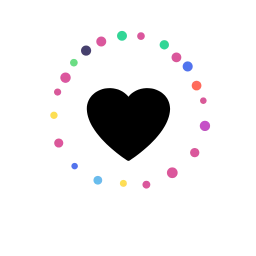 ⚫️ Стикер «LOVE-4» для Telegram