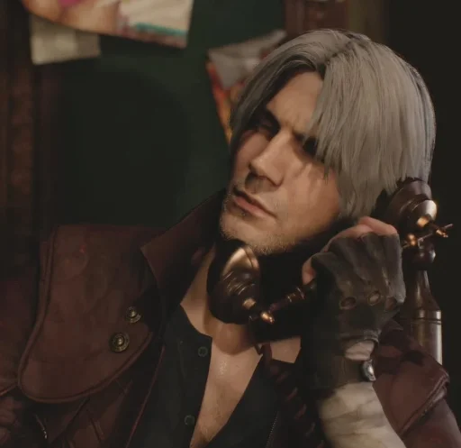 📞 Стикер «Devil May Cry - Spardaposting» для Telegram
