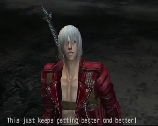 😀 Стикер «Devil May Cry - Spardaposting» для Telegram