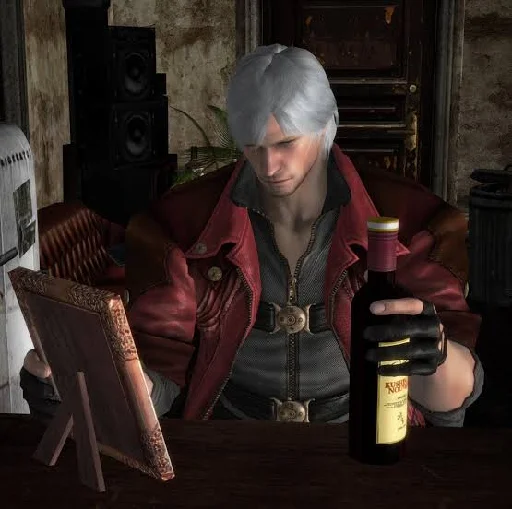 😢 Стикер «Devil May Cry - Spardaposting» для Telegram