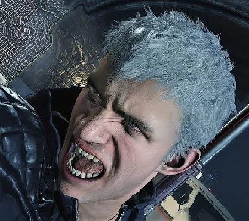 😠 Стикер «Devil May Cry - Spardaposting» для Telegram
